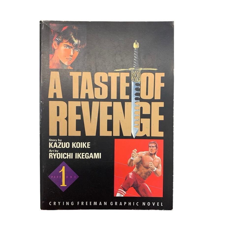 A Taste of Revenge, Ryoichi Ikegami, Kazuo Koike, Volume 1, 1st Edition, 1992‎